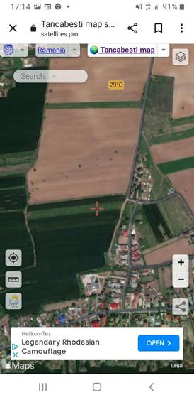 Teren de 4000 mp, în Tâncăbești