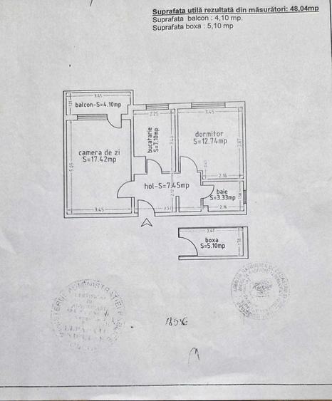 Apartament cu 2 camere decomandat în Tomis Nord