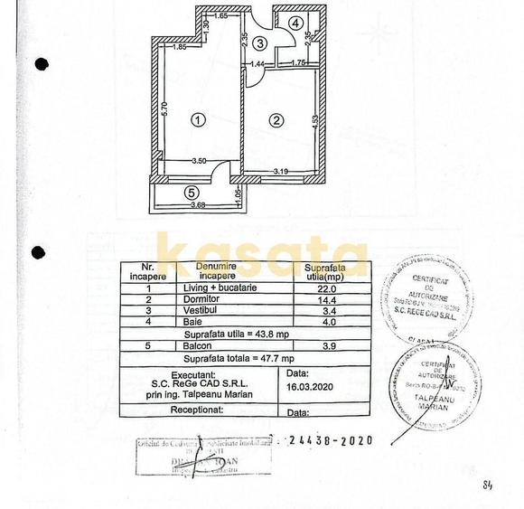 Apartament 2 camere|Bloc 2020|Complet mobilat si utilat - 1