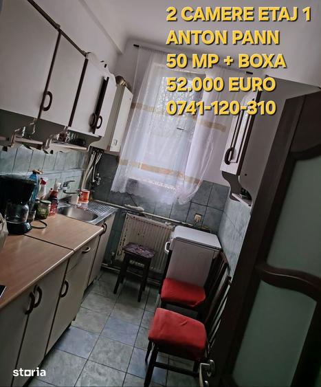Apartament cu 2 camere decomandat în Central