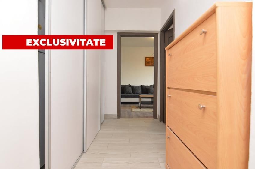 Apartament cu 2 camere decomandat, mobilat în P-ța Muncii