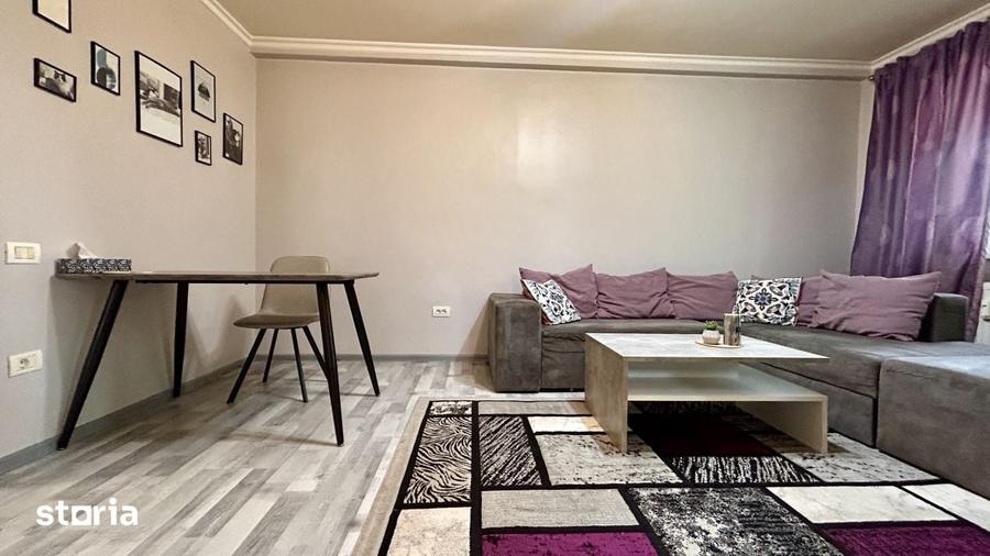 Apartament cu 2 camere semidecomandat în Central