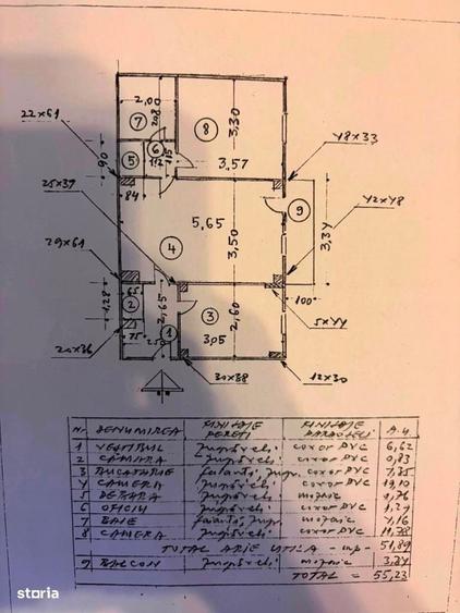 Apartament 2 camere, bd. 1 Decembrie stradal 87000 euro - 11