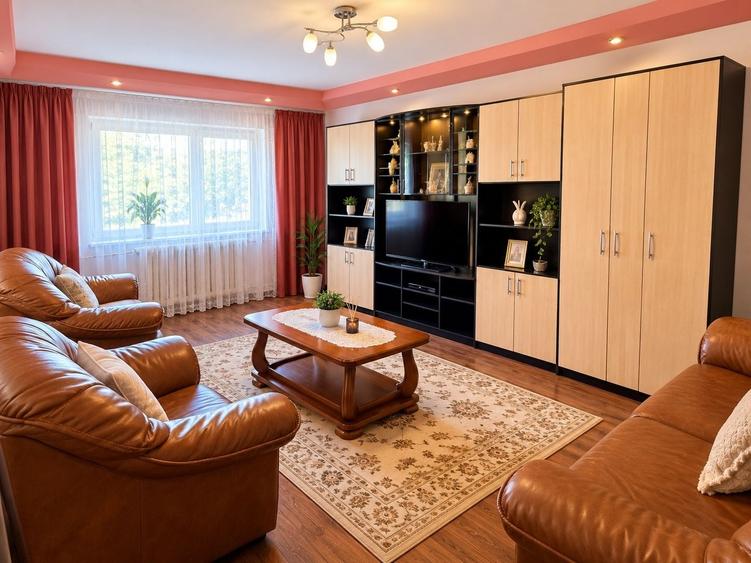 Apartament cu 3 camere decomandat în Central