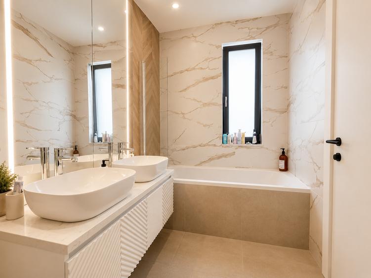 Duplex cu 5 camere cu Canalizare în Central