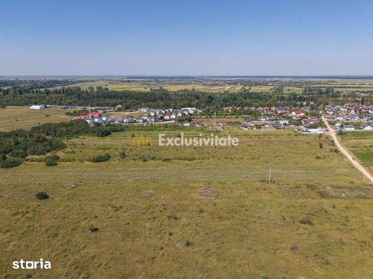 Teren de 7000 mp, în Joița