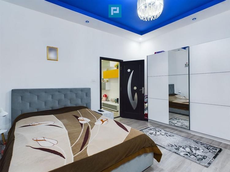 Apartament cu 3 camere semidecomandat în Central