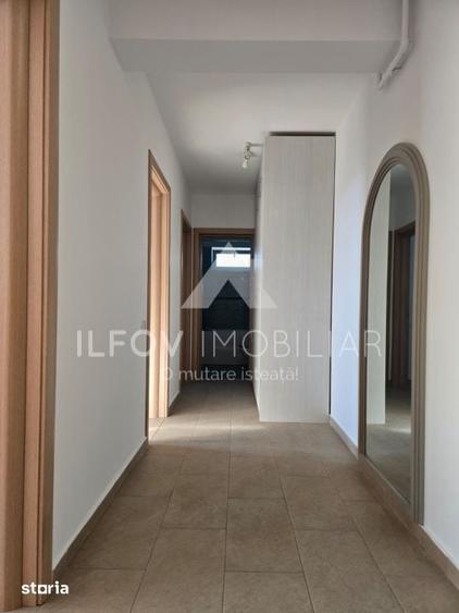 Apartament sptios Otopeni, parcul Unirii, utilat si mobilat. bloc cu l - 7