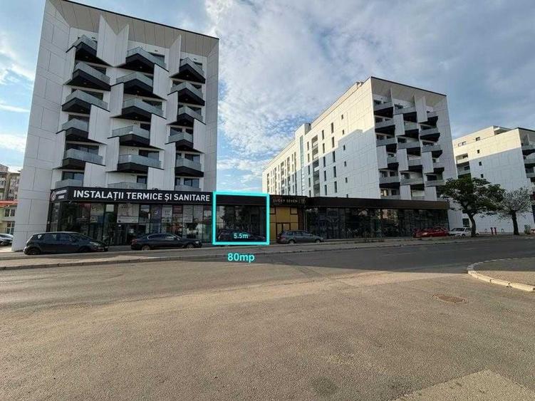 Spațiu comercial, de 80 mp, în Exterior Vest