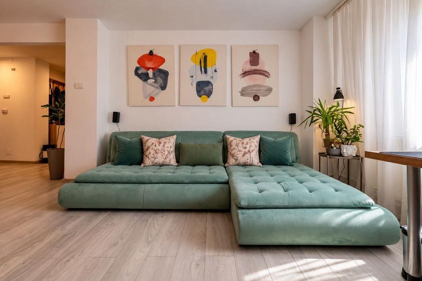 3 camere | Faleză Nord | 160 m de plajă | 75 mp utili - 3