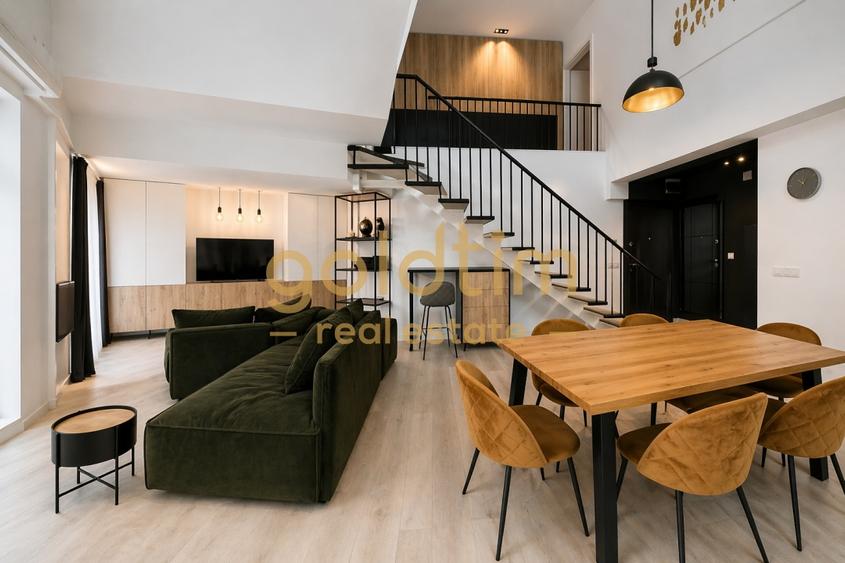 Apartament cu 3 camere decomandat, mobilat în Barbu Văcărescu