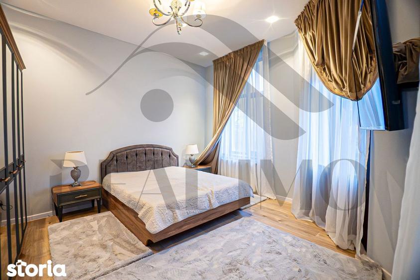 Apartament cu 3 camere, mobilat în Central