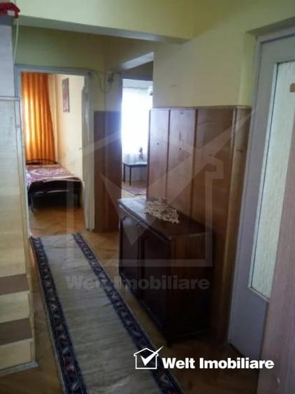Apartament cu 3 camere semidecomandat, mobilat în Mănăștur