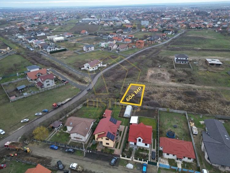 Teren Construcții intravilan de 604 mp, în Moșnița Nouă