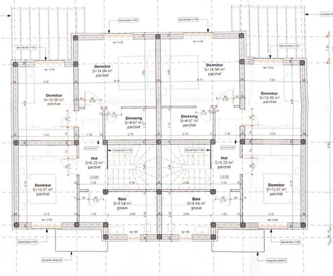 Duplex cu 4 camere cu Canalizare în Giroc