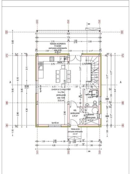 Casă cu 4 camere cu Teren 470 Mp în Central