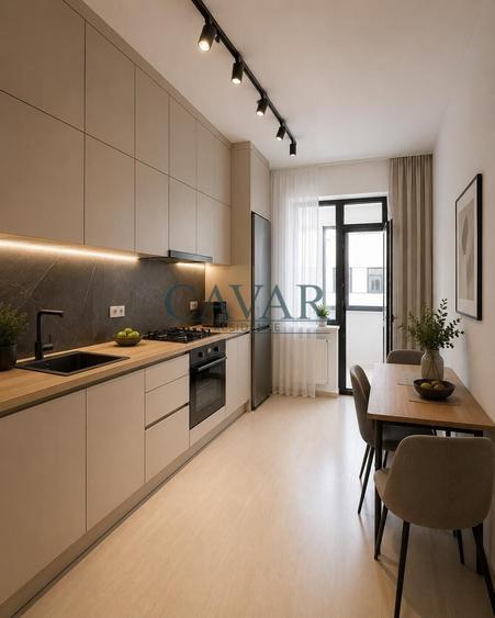 Apartament cu 4 camere decomandat, mobilat în Brâncoveanu