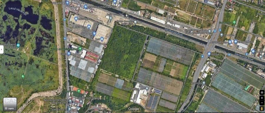 Teren Construcții intravilan de 103131 mp, în Grozăvești
