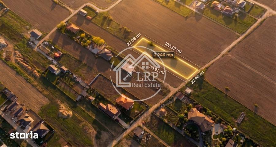 Teren de 2246 mp, în Snagov