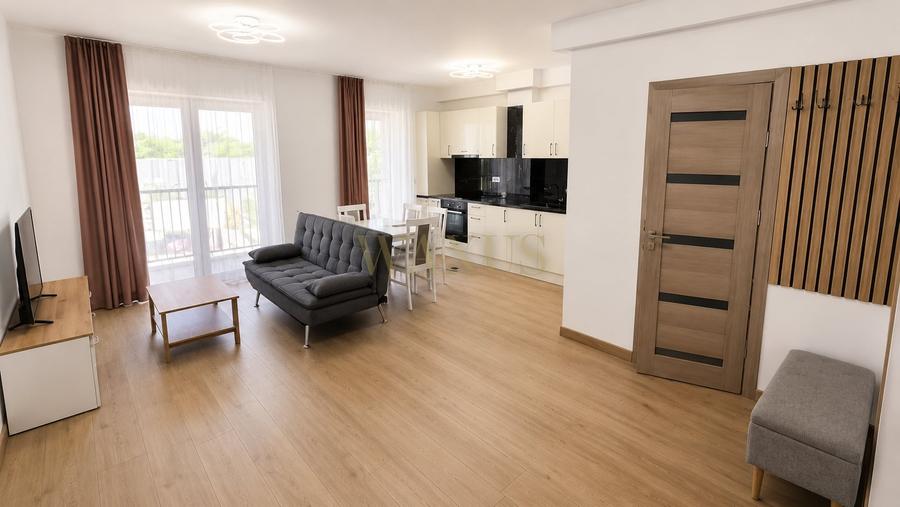 Apartament cu 2 camere semidecomandat, mobilat în Florești