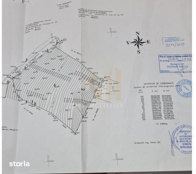 Teren de 2900 mp, în Dârste
