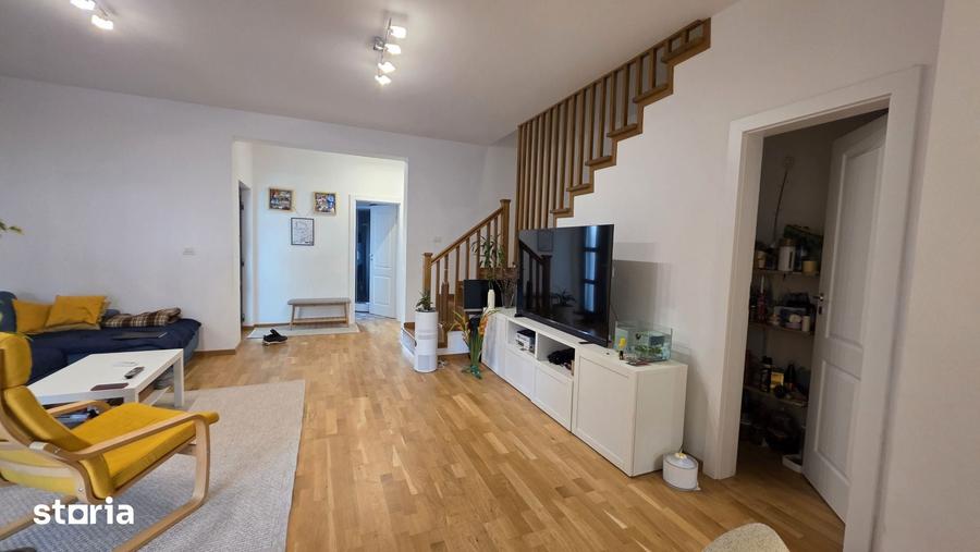 Duplex 4 camere, 3 bai, 112 mp utili, mobilat si utilat Dumbravita - 14