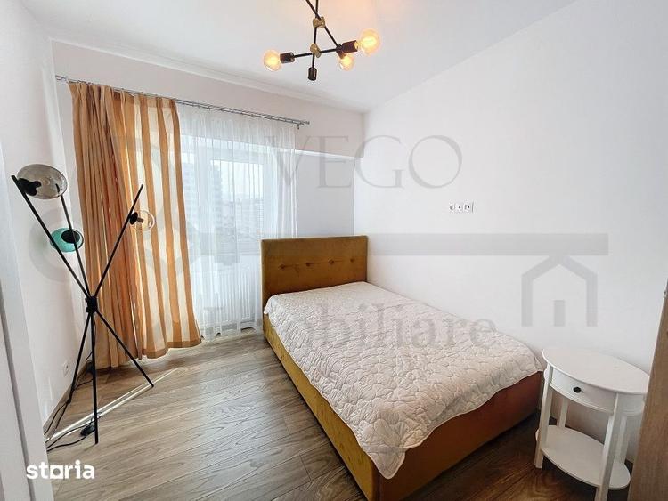Apartament cu 3 camere, mobilat în Între Lacuri