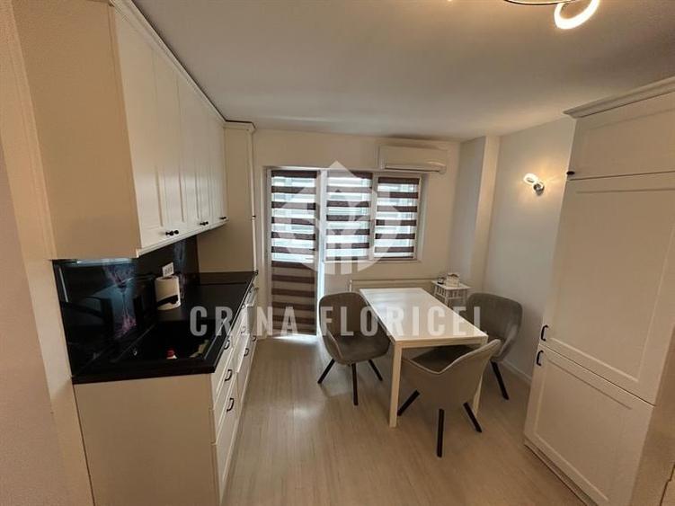 Apartament cu 3 camere semidecomandat, mobilat în Dorobanți