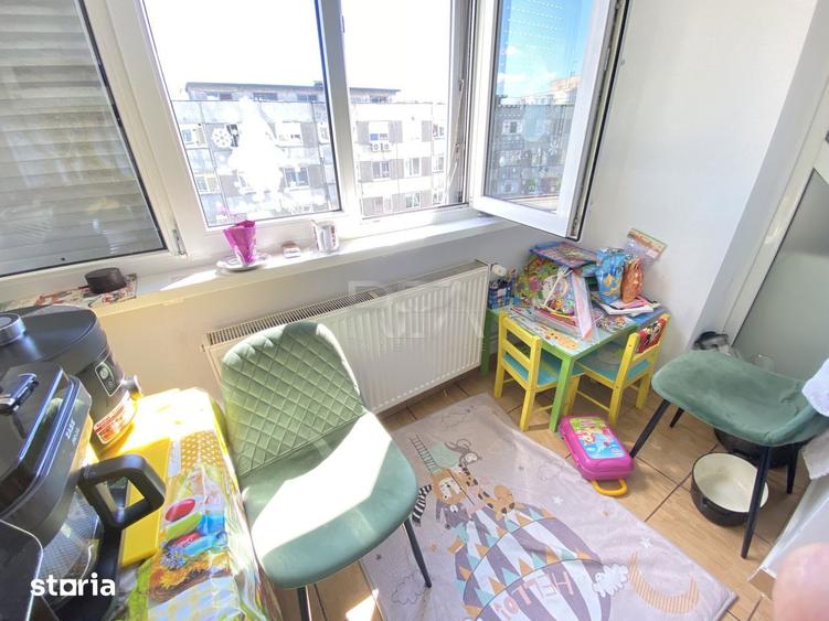 Apartament cu 3 camere decomandat, mobilat în Rahova