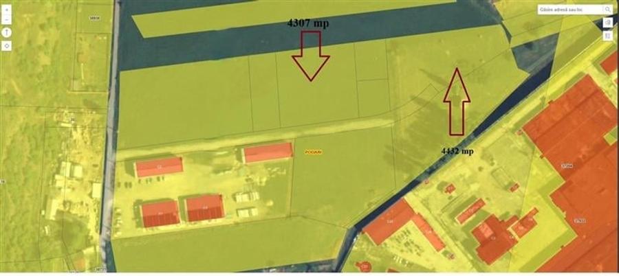 Teren Construcții intravilan de 4307 mp, în Podari