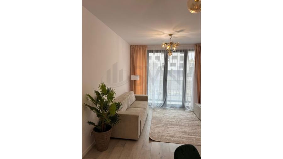 Apartament cu 2 camere semidecomandat, mobilat în Herăstrău