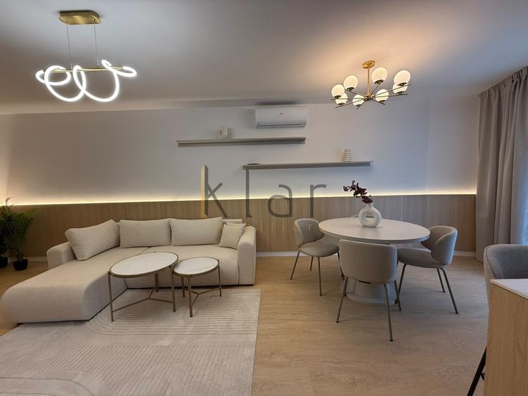 Apartament cu 2 camere semidecomandat, mobilat în Mărăști
