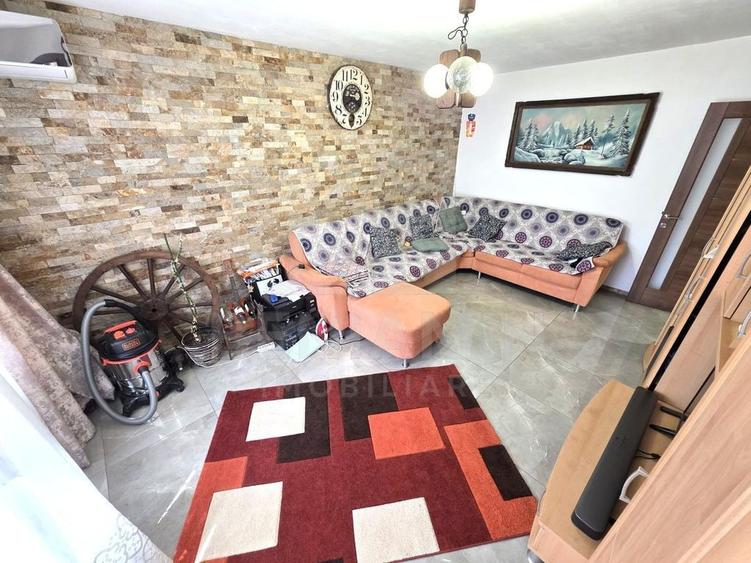 Apartament cu 2 camere semidecomandat în Rovine