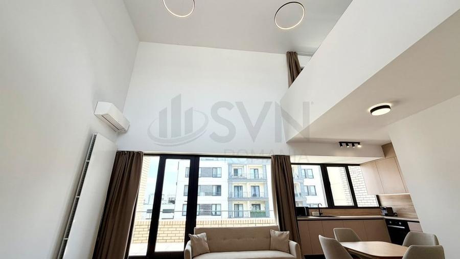 Apartament cu 4 camere semidecomandat în Pipera