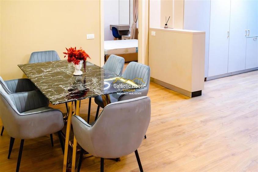 Apartament cu 3 camere decomandat, mobilat în Herăstrău