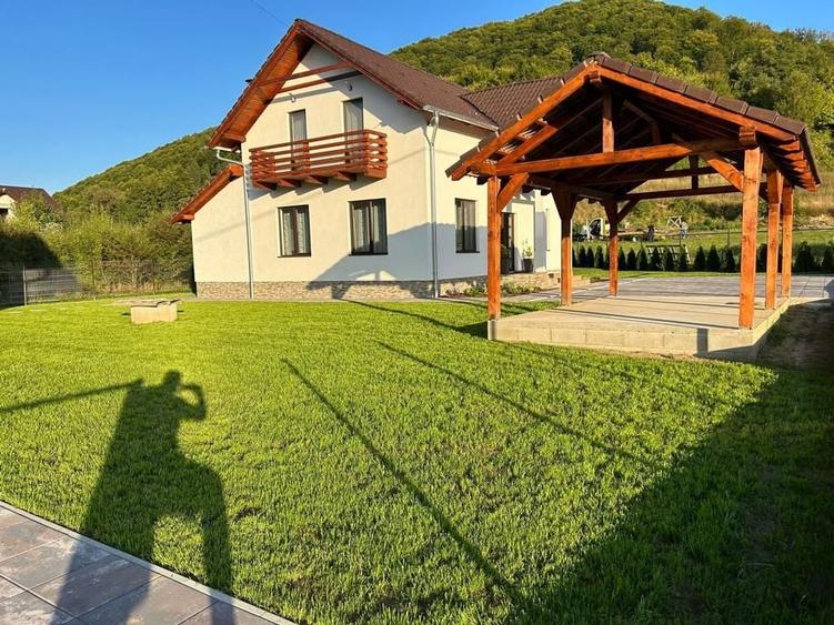Casă individuală cu 5 camere cu Piscina în Câmpu Cetății