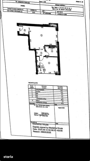 Apartament cu 2 camere în Rahova