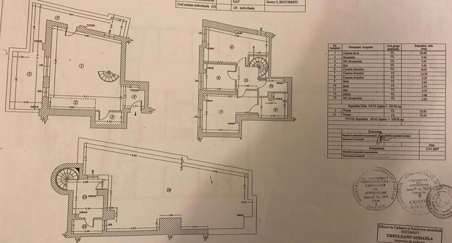 Apartament cu 4 camere semidecomandat, mobilat în Decebal
