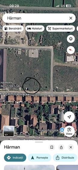 Teren de 351 mp, în Hărman