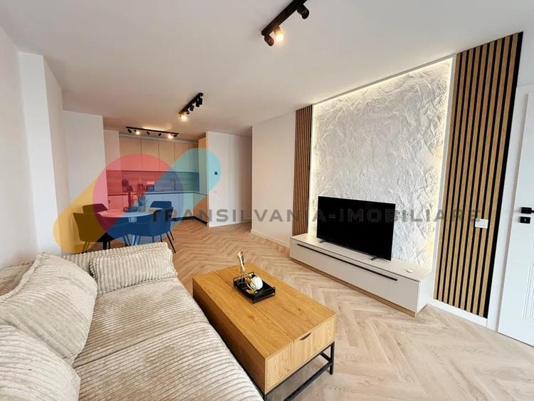 Apartament cu 2 camere semidecomandat, mobilat în Iris — fotografia 1