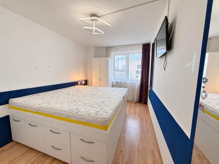 Apartament cu 2 camere semidecomandat, mobilat în Vitan