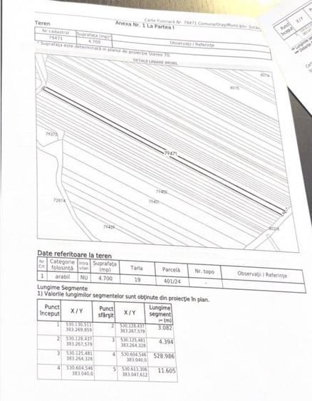 Teren agricol extravilan de 4700 mp, în Exterior Sud