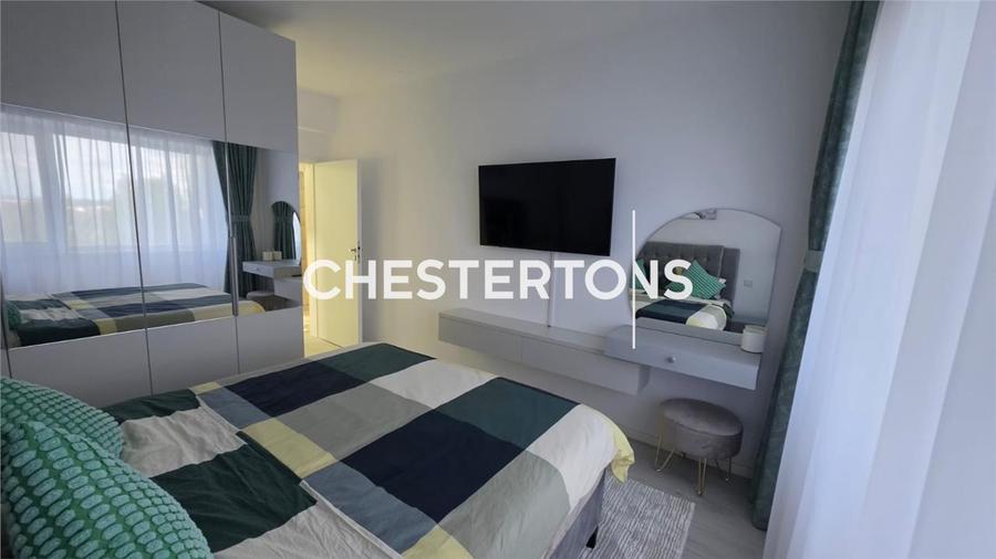 Apartament 3 camere utilat, mobilat modern, cu toate utilitatile si 2 locuri de - 9