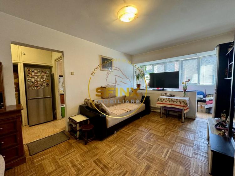 Apartament cu 2 camere semidecomandat, mobilat în Câmpia Libertății