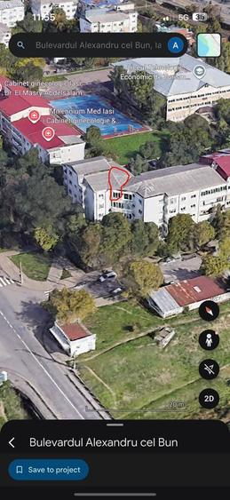 Apartament cu 2 camere decomandat în Alexandru cel Bun