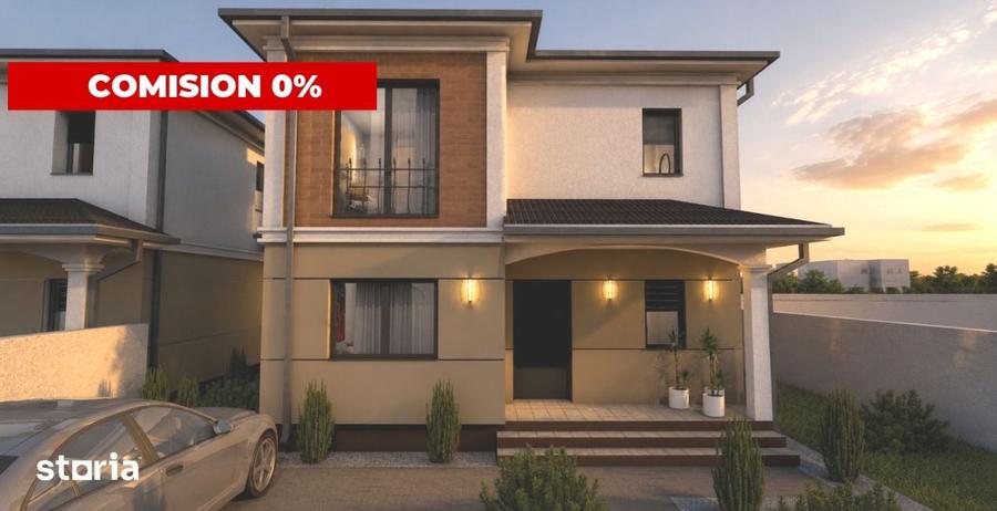 Casă cu 5 camere cu Teren 370 Mp în Moșnița Nouă