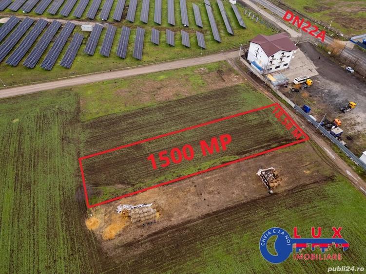 Teren de 1500 mp, în Cataloi