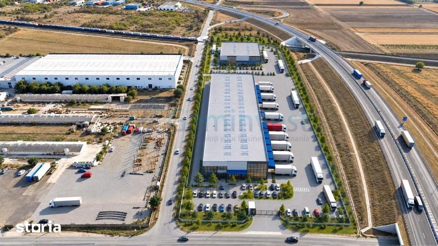 Teren de 21634 mp, în Vest
