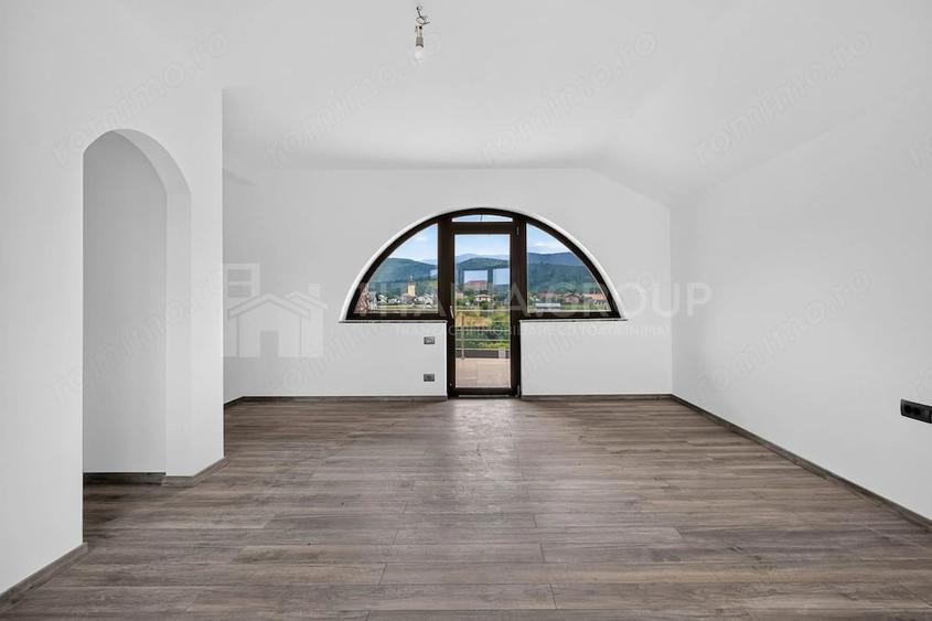 Vila cu arhitectura deosebita, teren 636mp, Cristian, Brasov - 14