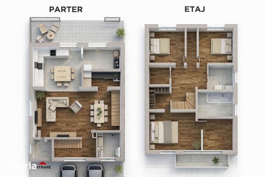 Casă cu 4 camere cu Teren 400 Mp în Sud